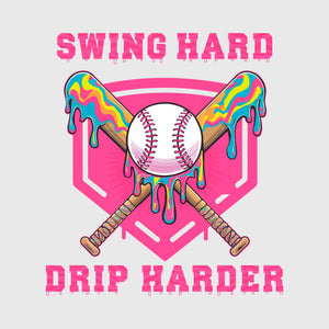 Neon Swing Drip Transfer
