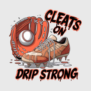 Cleats On Drip Strong Transfer