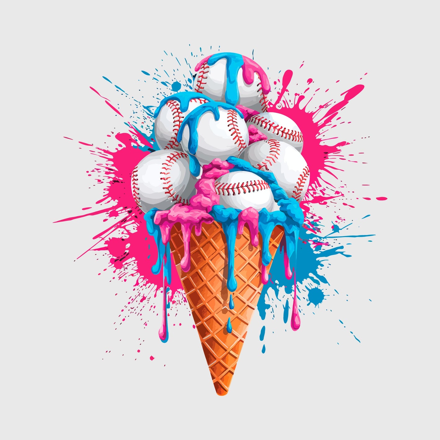 Scoop Baseball Blast Transfer