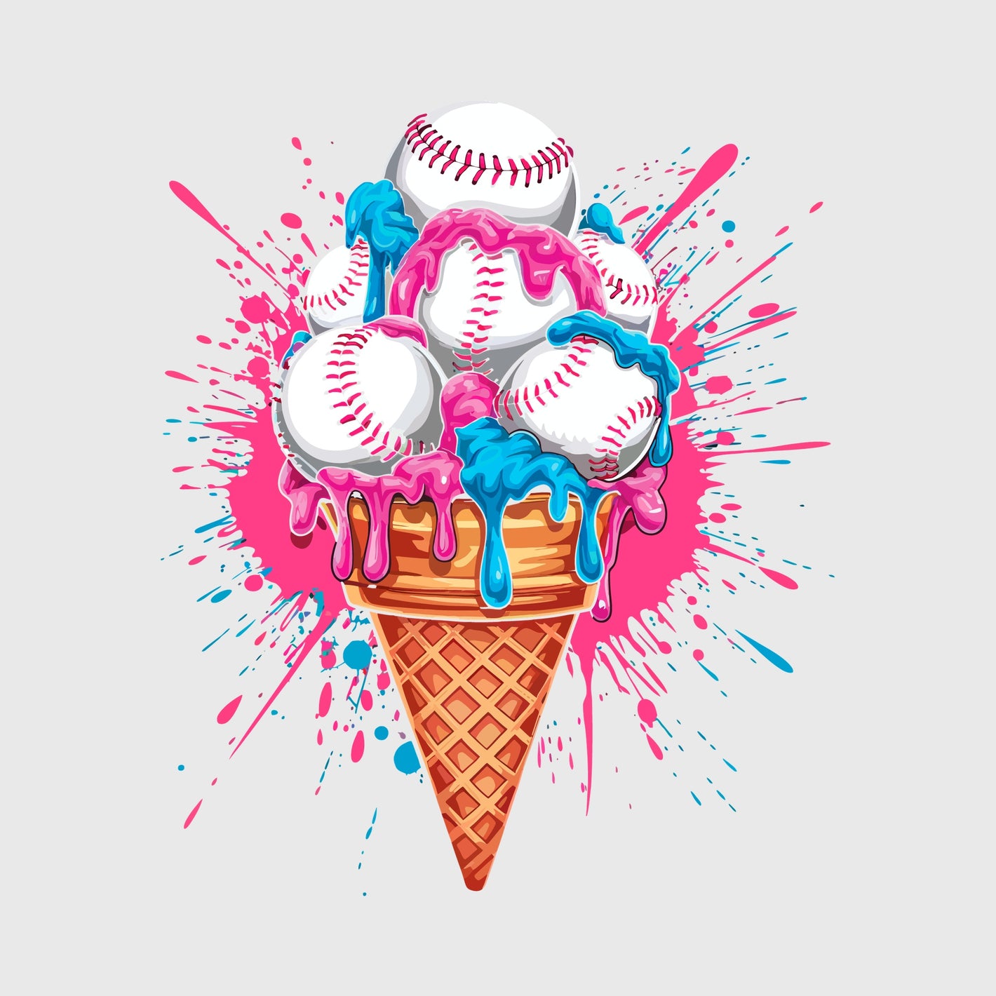Home Plate Ice Cream Transfer