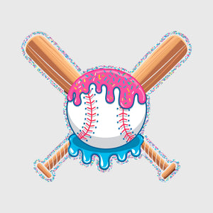 Frosted Diamond Splash Transfer