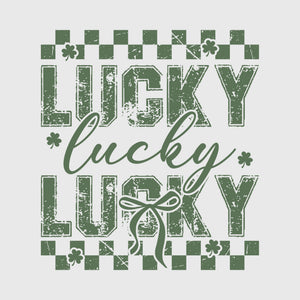 Vintage Lucky Script Transfer