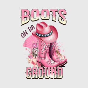 Blinged Pink Rodeo Transfer