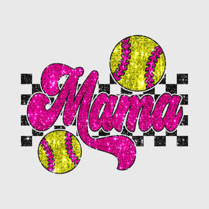Sequin Sparkle Mama Transfer