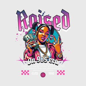 Neon Hustle Queen Transfer