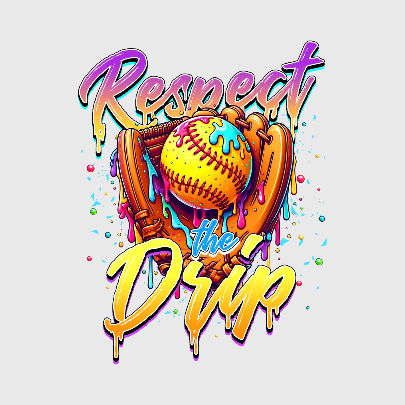 Neon Melt Glove Vibes Transfer