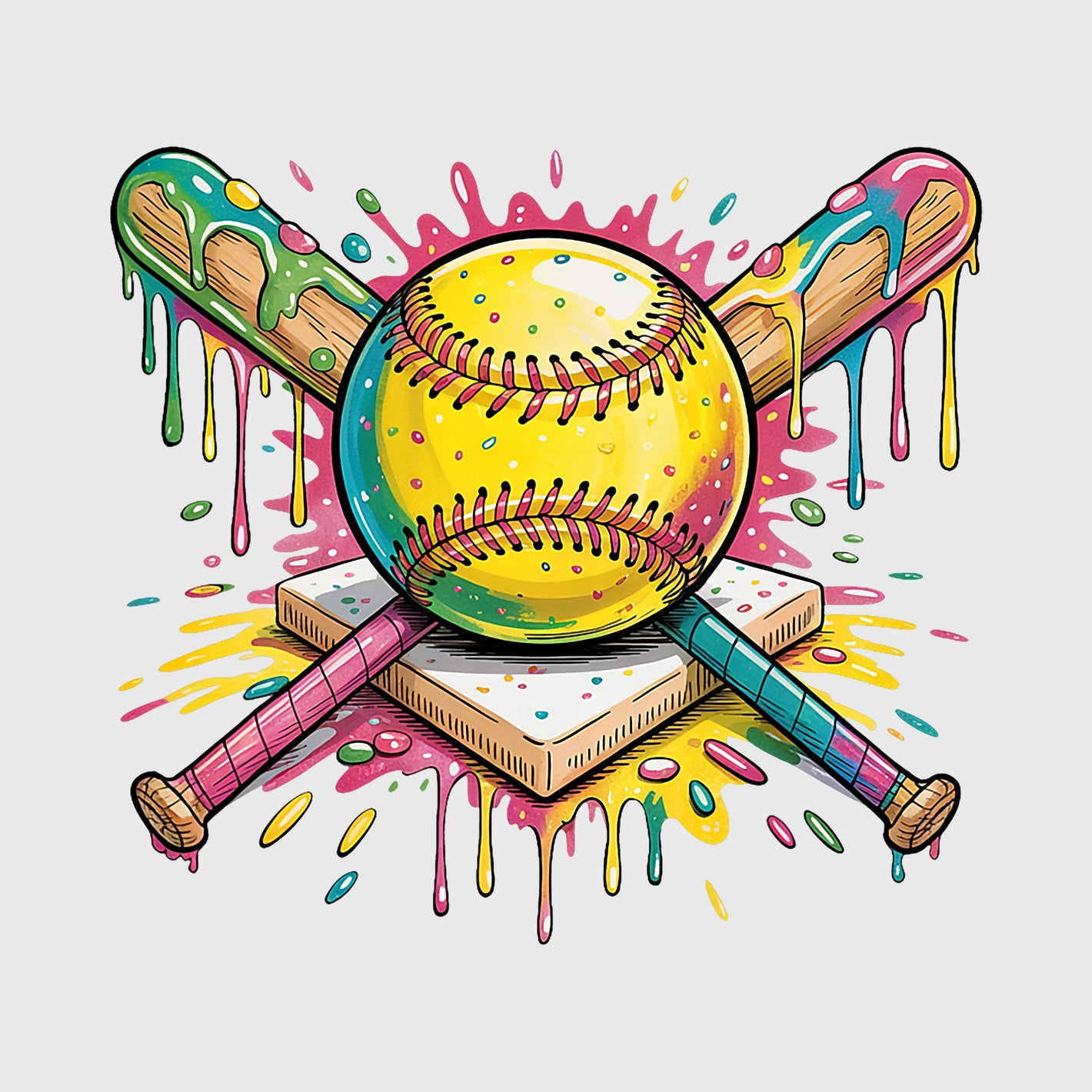 Candy Splash Diamond Transfer