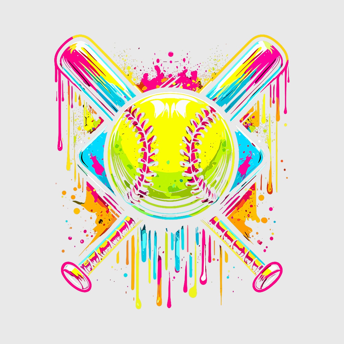 Bright Splash Diamond Transfer