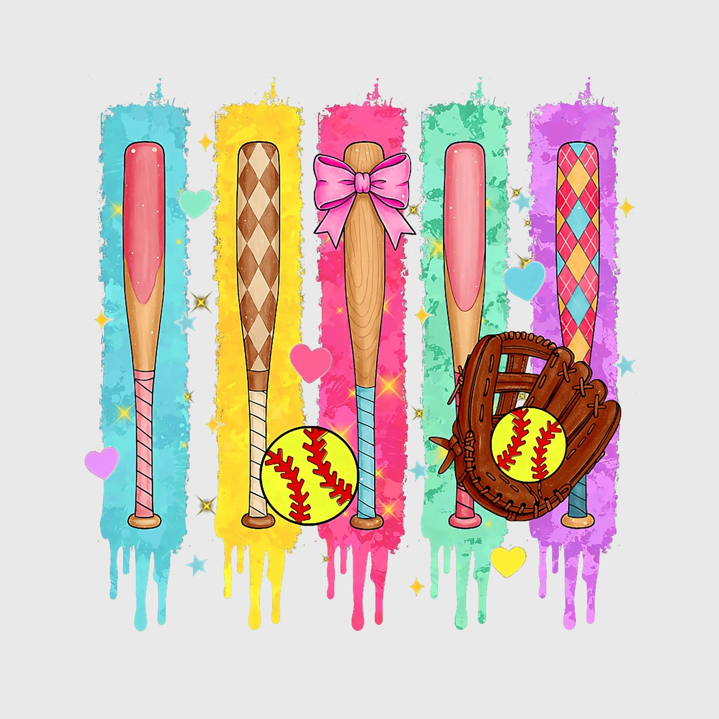 Color Splash Bat Lineup Transfer