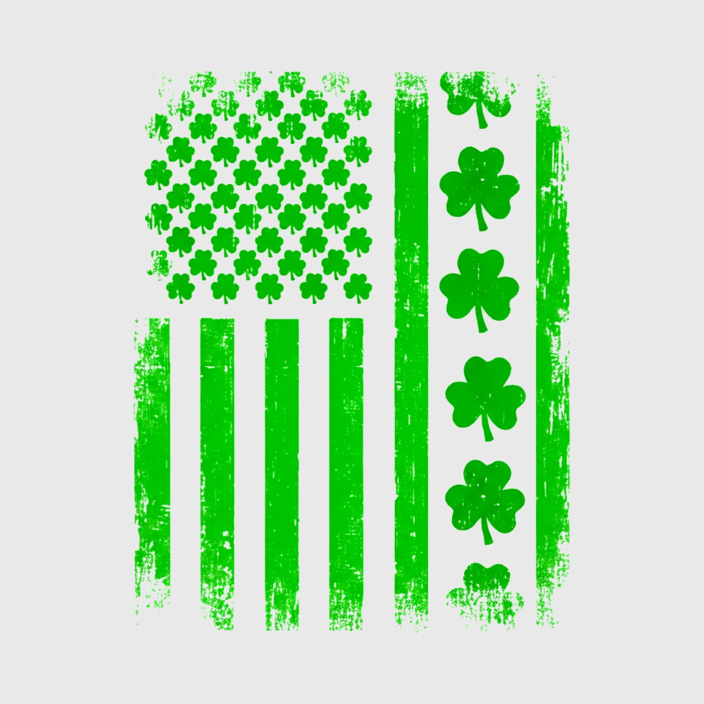 Clover Stripe Heritage Transfer
