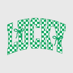 Gingham Varsity Luck Transfer