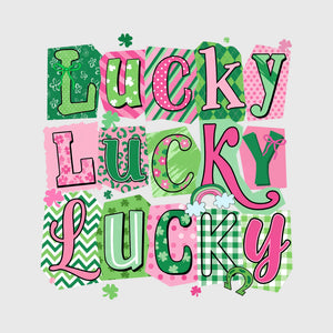 Patchwork Lucky Pop Transfer