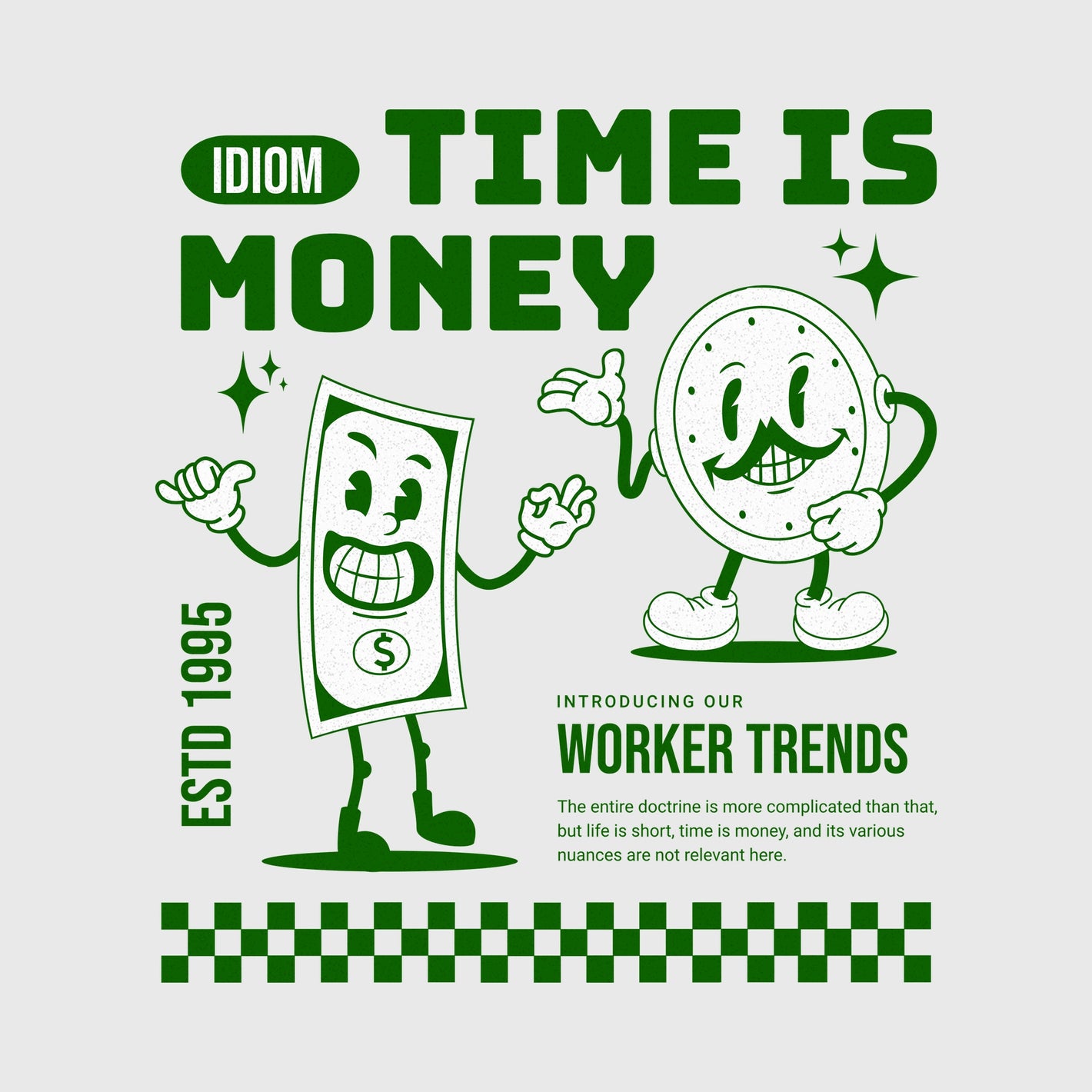 Retro Time Money Transfer