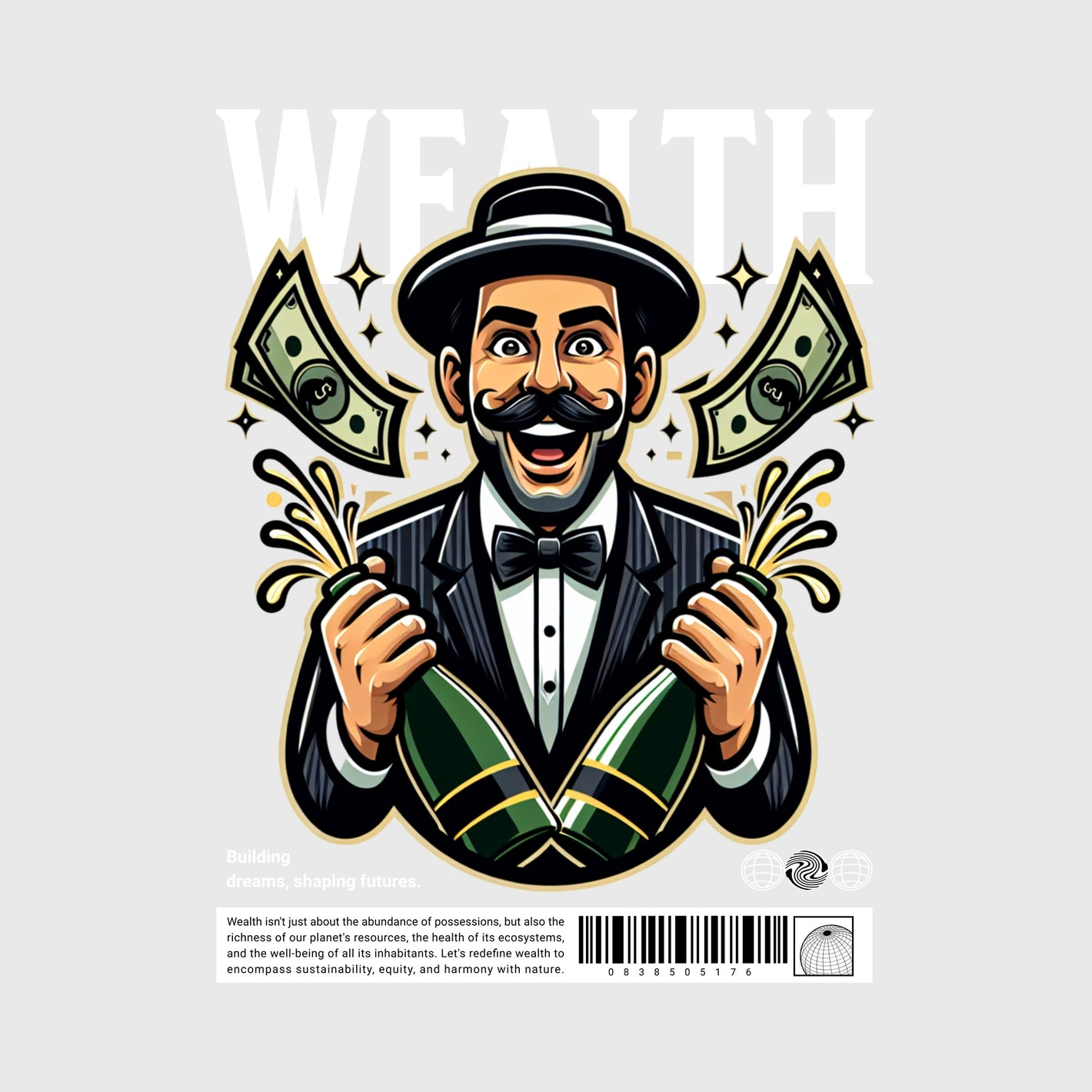 Champagne Wealth Celebration Transfer
