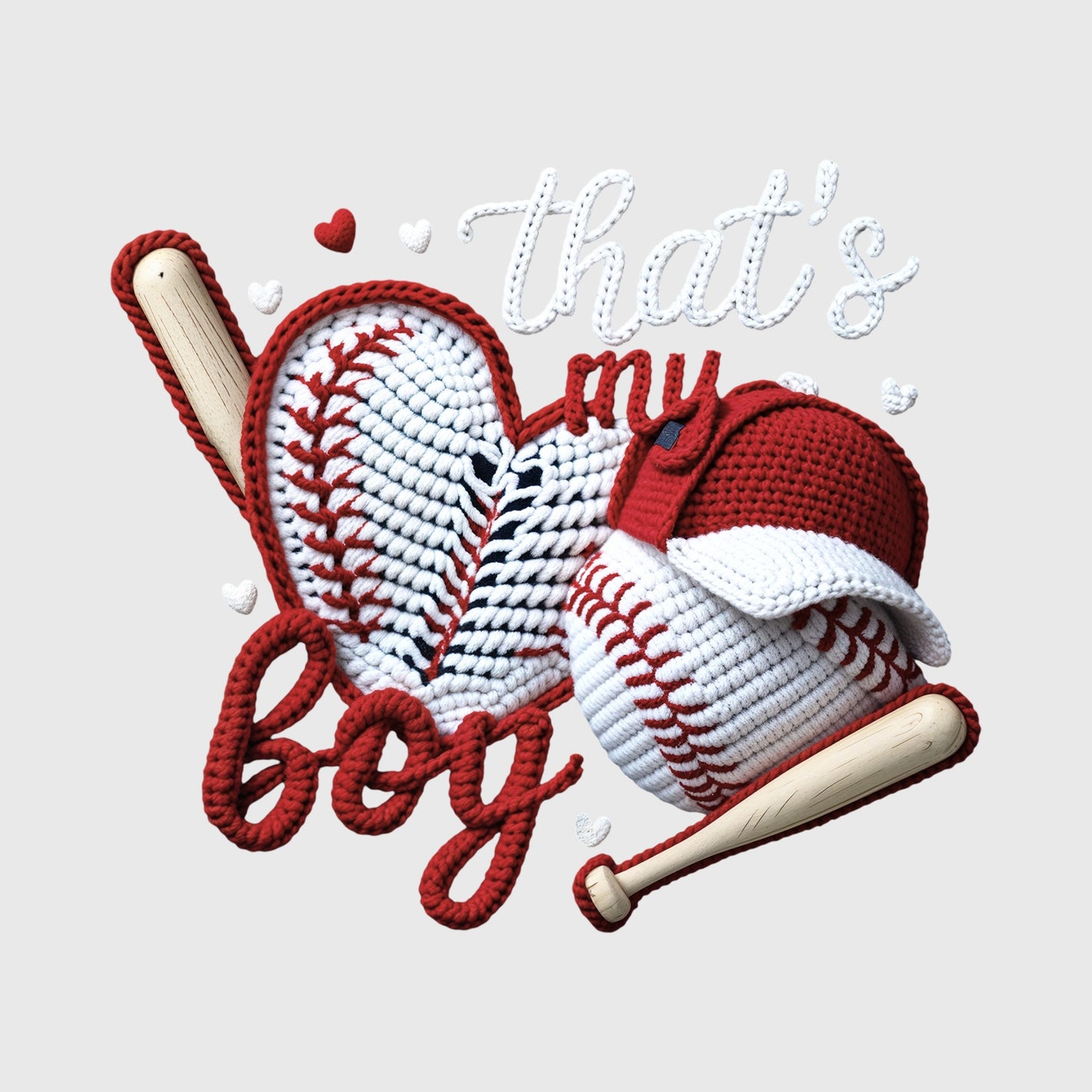 Homegrown Heart Slugger Transfer