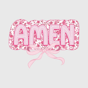Blossom Script Amen Transfer