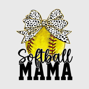 Coquette Softball Mama Transfer