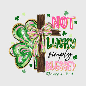 Shamrock Grace Cross Bow Transfer
