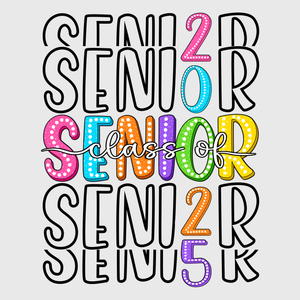 Senior 2R Color Block Transfer