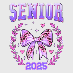 Purple Senior Bow Transfer