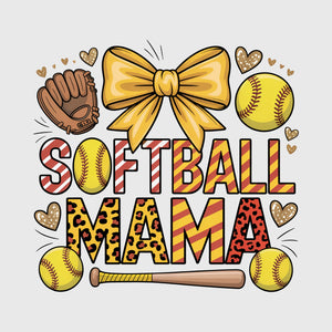 Golden Heart Softball Mama Transfer