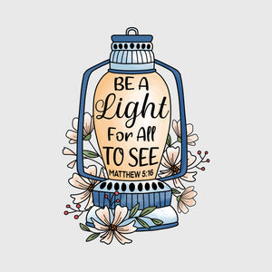 Be A Light Lantern Transfer
