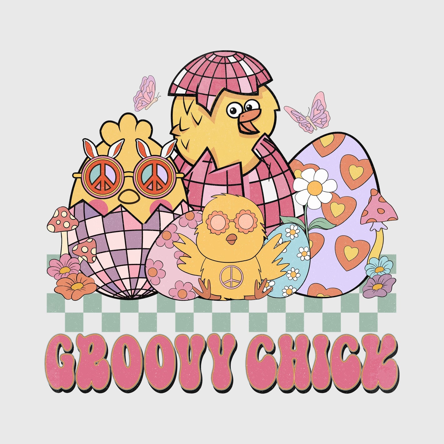Groovy Chick Vibes Transfer