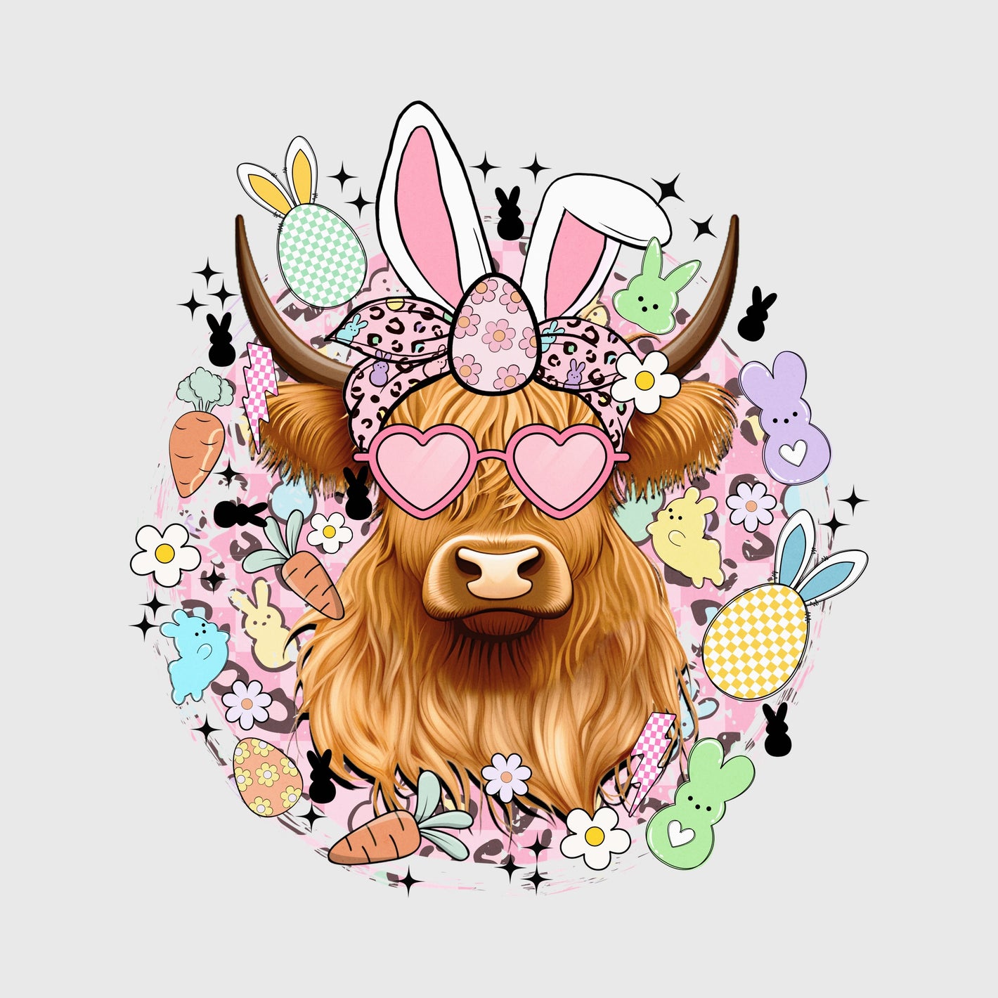 Bunny Babe Highland Transfer