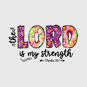 Joyful Strength In Bloom Transfer