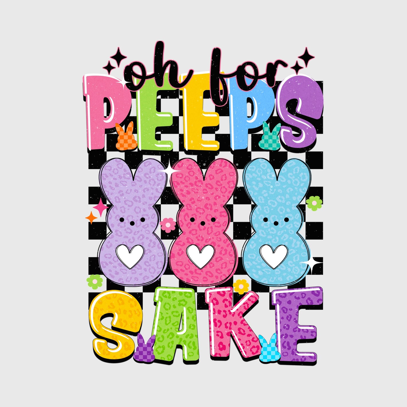 Sassy Peeps Pop Transfer