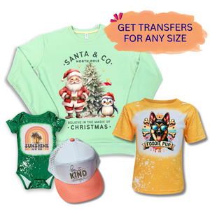 DTF Transfers By Size 2